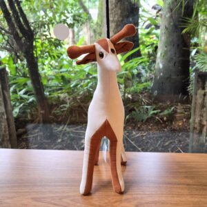 Girafa P suede com veludo ou trico 45cm FAU