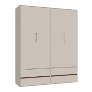 Armario 4 portas UP 1154 AREIA