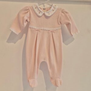 Macacão bordado Ana tulipa PP Poupon