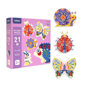 Meu 1º quebra cabeça animais - Mideer Tooky Toy