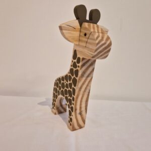 Adorno girafa boho novo Inovart
