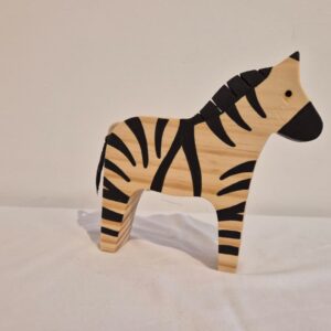 Adorno Zebra boho novo Inovart