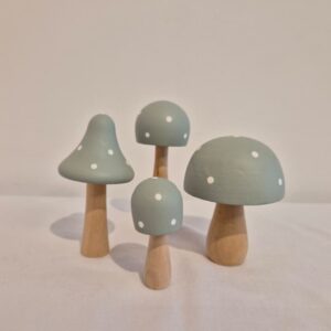 Adorno mini cogumelos Inovart