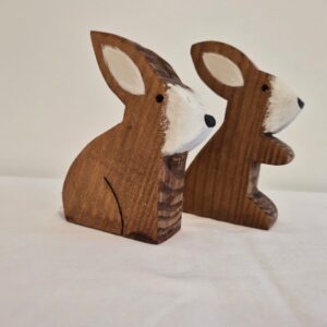 Adorno Par de coelhos novo Inovart