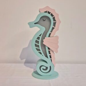 Luminária de mesa Cavalo Marinho - RH