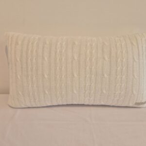 Cabeceira de berço tricô trança off creative Biah