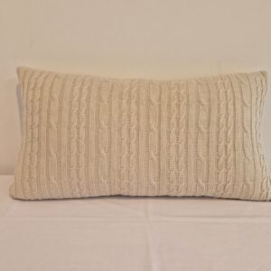 Cabeceira de berço tricô trança ninive Creat Biah