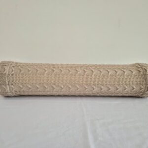 Rolinho peseira berço trico trança sisal FAU