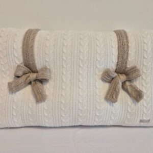 Cabeceira berço futon trico off laço sisal FAU