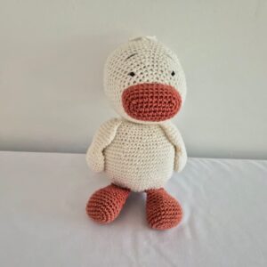 Amigurumi pato Fazendinha Qmama
