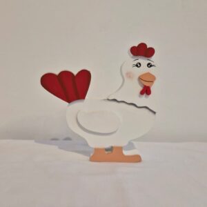 Adorno animais da fazenda galo Inovart