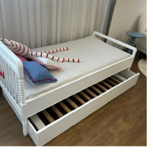 Cama auxiliar DOT Branco