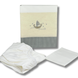 Jogo lençol berço 200 fios Requinte AC Baby