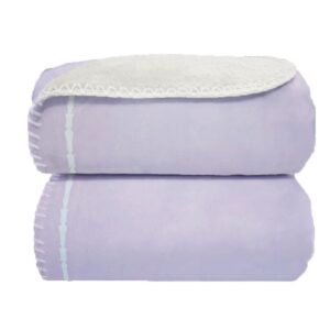 Manta velvet frame lilás 1,10 x 0,90m Laço