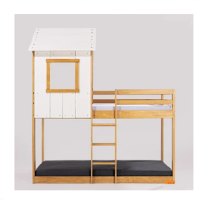 Beliche Tree House branca com Madeira