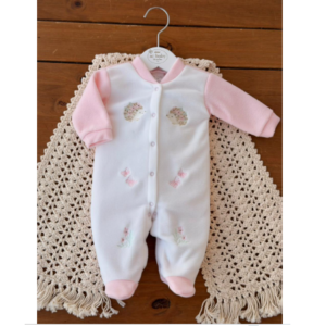 Macacão microsoft pique off jardim P AC Baby