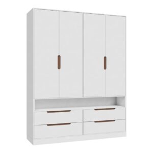 Armário 4 portas Creative 1170 Branco