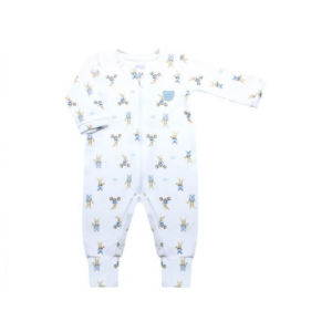 Macacão suedine ziper little bunny P Mini Bear