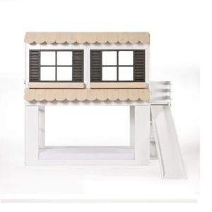 Beliche Casinha Twins com escorregador