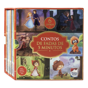 Livro Contos de Fada de 5 min Box c/6 Unid