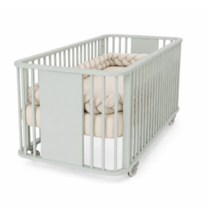 Berço Kim 2x1 Laca Grey