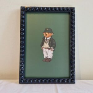 Quadro madeira com bubble, impressão Bopp tam A4