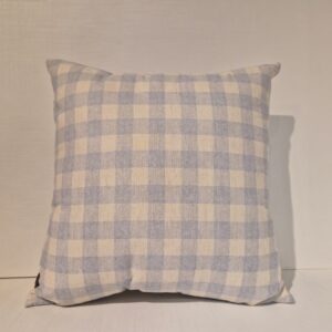 Almofada xadrez vichy azul 40x40cm AC Baby