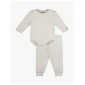 Kit body/calça melange bege lua RN Dedeka