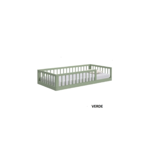 Cama Montessoriana SIENA ll Solteiro VERDE
