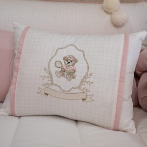 Almofadinha 38x30 urso tenista AC Baby