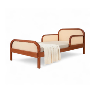 Cama Solteiro Trama Madeira Jequitibá