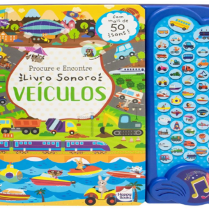 Livro Procure e Encontre Livro Sonoro Veículos