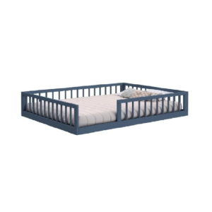 Cama Montessoriana Siena CASAL cor Azul Petróleo