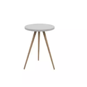 Mesa de apoio Areia com pés Palito madeira