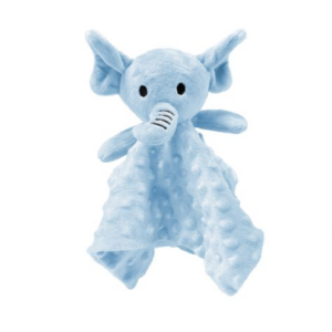 Naninha 30x30cm elefante azul laço