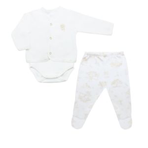 Conj pagão 3 pçs forest toile P Mini Bear