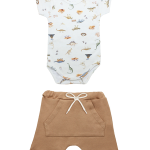 Conj body mc c/shorts saruel jurassic G Mini Bear