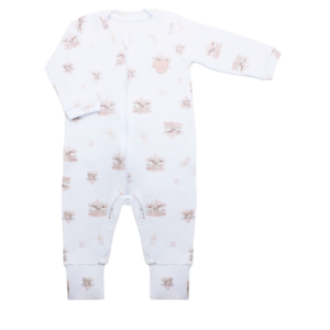 Macacão suedine ziper carroussel P Mini Bear