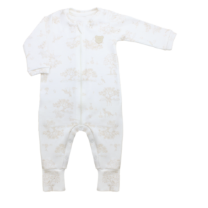 Macacão suedine ziper forest toile P Mini Bear