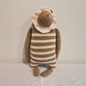 Amigurumi leão listras Qmama