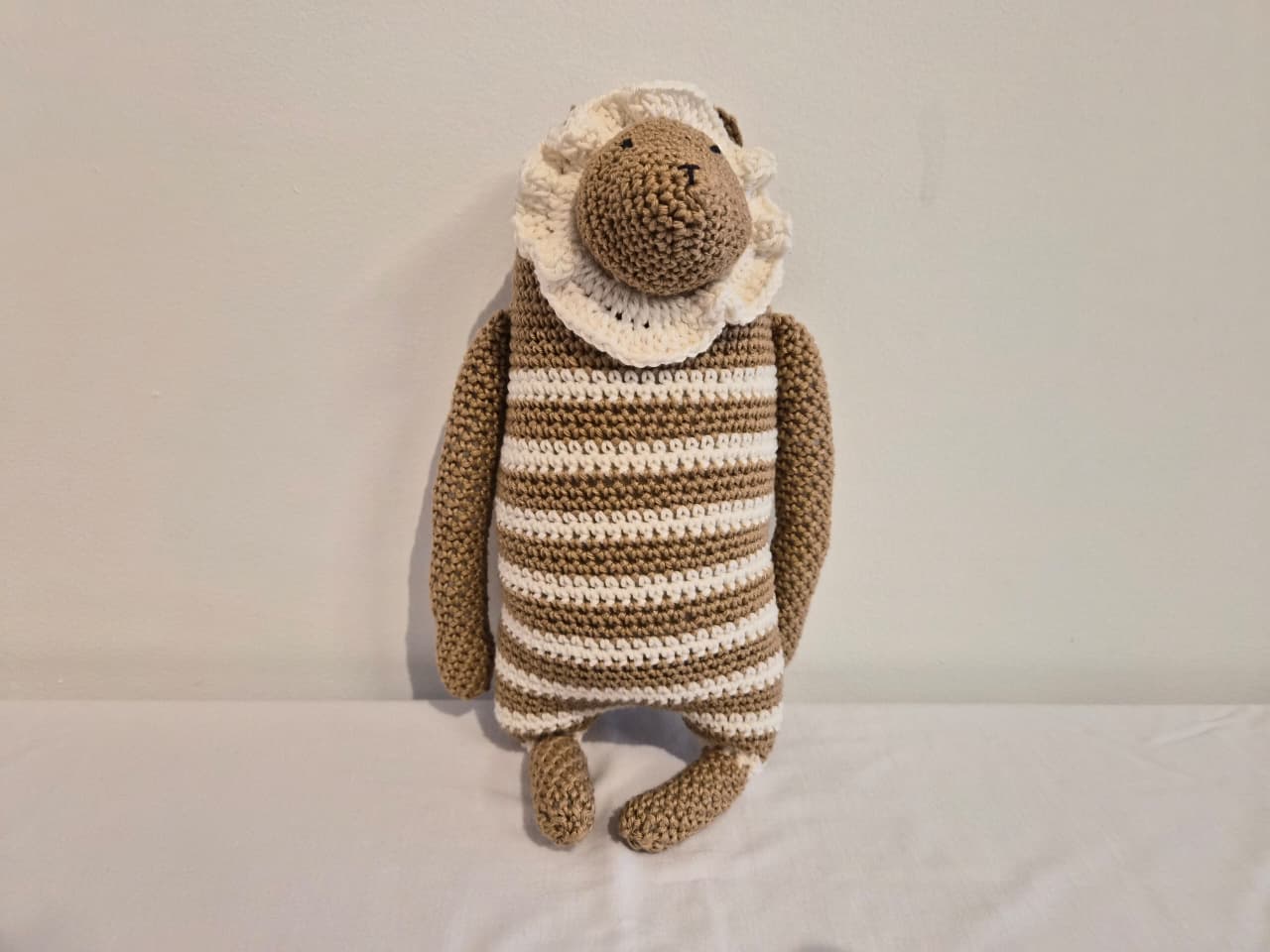 Amigurumi leão listras Qmama