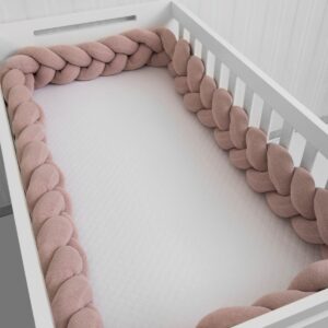 Trança de berço trico 3,80m rosa Una SOFT AT